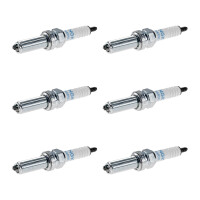 6 Spark Plugs with flat seal seat NGK aftermarket...