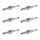 6 Spark Plugs with flat seal seat NGK aftermarket expertise for YAMAHA
