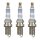 3 Spark Plugs fixed SAE connection NGK LPG Laser Line for e.g. SAAB 9-3