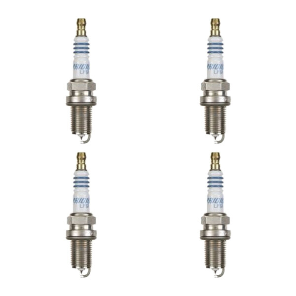 4 Spark Plugs fixed SAE connection NGK LPG Laser Line for e.g. SAAB 9-3