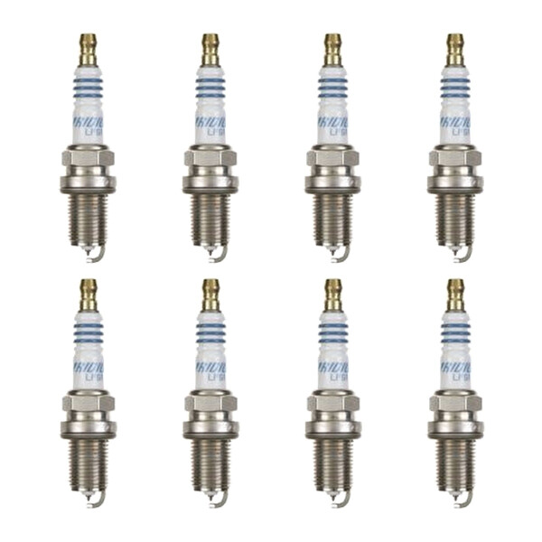 8 Spark Plugs fixed SAE connection NGK LPG Laser Line for e.g. SAAB 9-3
