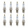 8 Spark Plugs fixed SAE connection NGK LPG Laser Line for e.g. SAAB 9-3