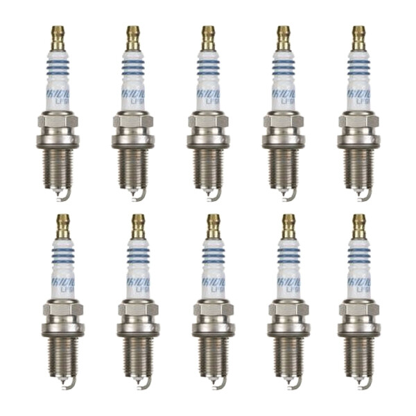 10 Zündkerzen fester SAE-Anschluss NGK LPG Laser Line für u.a. SAAB 9-3