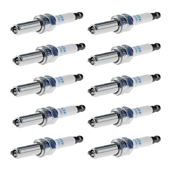 10 Spark Plugs fixed SAE connection NGK aftermarket expertise for BMW and others