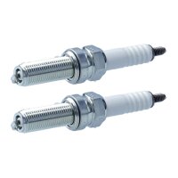 2 Spark Plugs with flat seal seat NGK IAM expertise for...