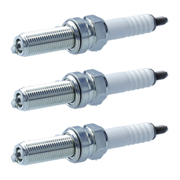 3 Spark Plugs with flat seal seat NGK IAM expertise for YAMAHA and others