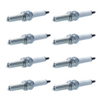 8 Spark Plugs with flat seal seat NGK IAM expertise for...