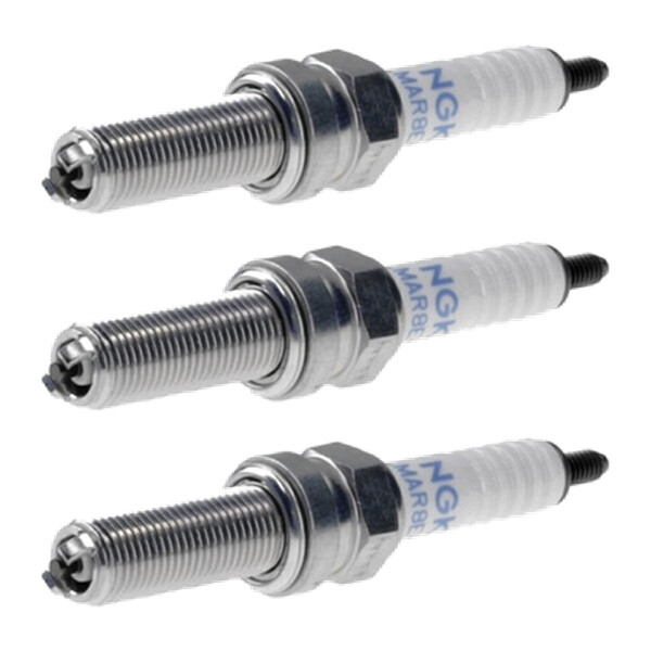 3 Zündkerzen abschraubbarer SAE-Anschluss NGK Aftermarket-Expertise für YAMAHA
