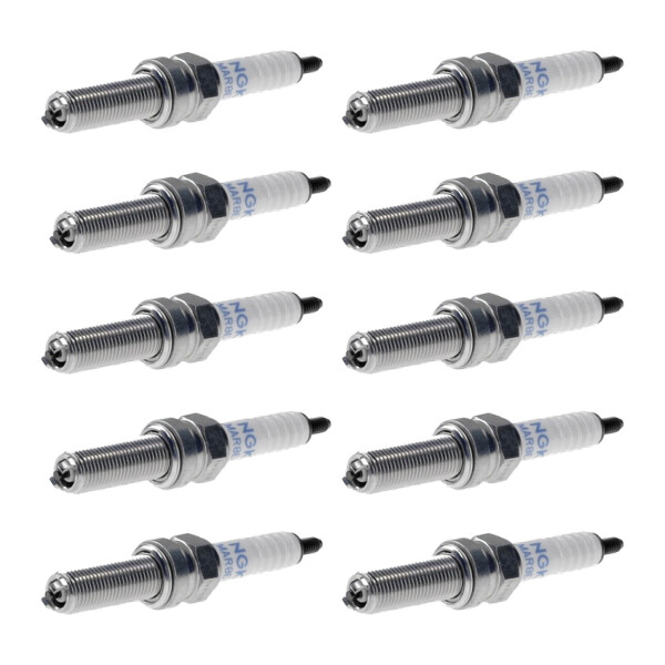 10 Spark Plugs unscrewable SAE connection NGK aftermarket expertise for YAMAHA