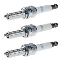 3 Spark Plugs fixed SAE connection NGK aftermarket...