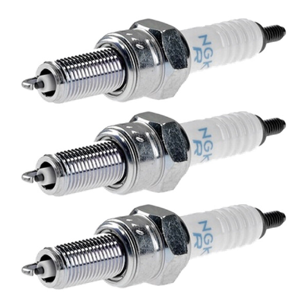 3 Spark Plugs with flat seal seat NGK IAM expertise for YAMAHA and others