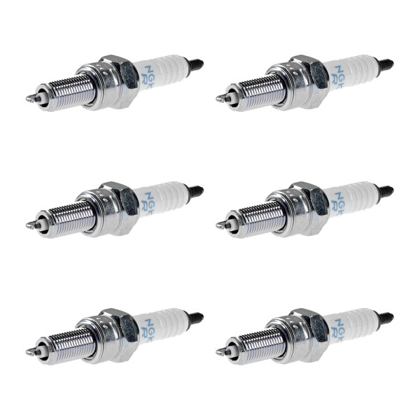 6 Spark Plugs with flat seal seat NGK IAM expertise for YAMAHA and others