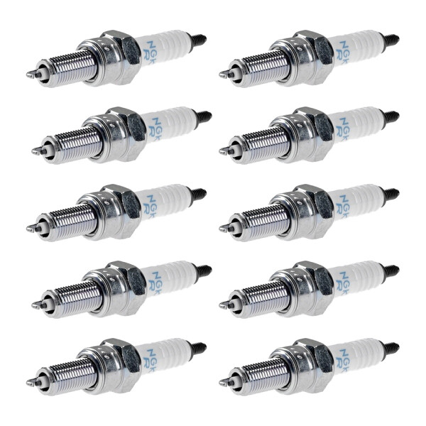 10 Spark Plugs with flat seal seat NGK IAM expertise for YAMAHA and others