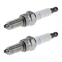 2 Spark Plugs with flat seal seat NGK suitable for...