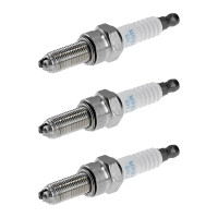 3 Spark Plugs with flat seal seat NGK suitable for...