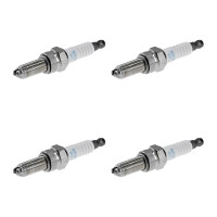 4 Spark Plugs with flat seal seat NGK suitable for...