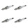 4 Spark Plugs with flat seal seat NGK suitable for FERRARI 458 and others