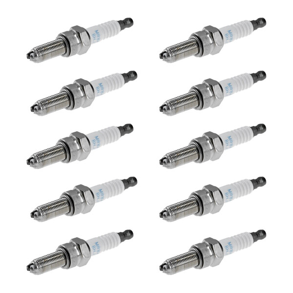 10 Spark Plugs with flat seal seat NGK suitable for FERRARI 458 and others