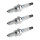 3 Spark Plugs fixed SAE connection NGK aftermarket expertise for SUZUKI