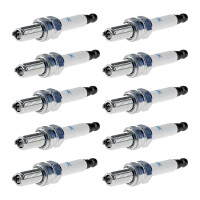 10 Spark Plugs fixed SAE connection NGK aftermarket...
