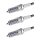 3 Spark Plugs fixed SAE connection NGK suitable for e.g. CHRYSLER VOYAGER