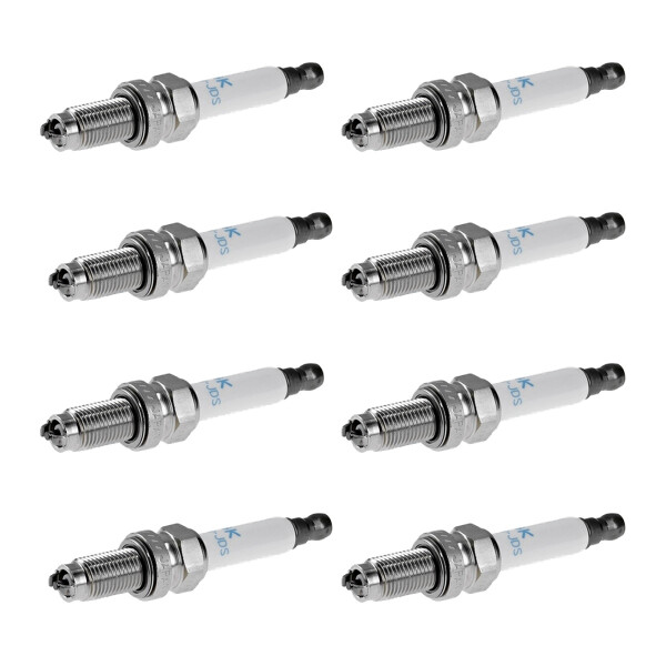 8 Spark Plugs fixed SAE connection NGK aftermarket expertise for BMW and others