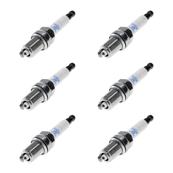 6 Spark Plugs fixed SAE connection NGK for e.g. MERCEDES-BENZ E-CLASS