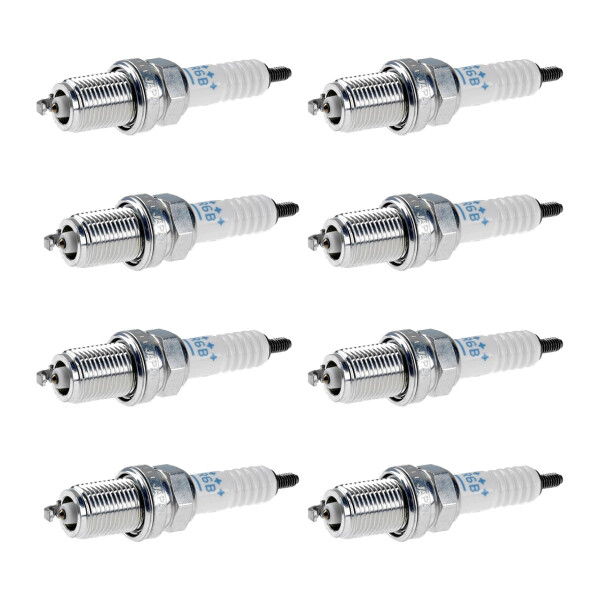 8 Spark Plugs with flat seal seat NGK suitable for VOLVO V70 and others