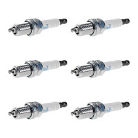 6 Spark Plugs fixed SAE connection NGK suitable for e.g....
