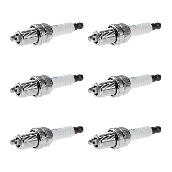 6 Spark Plugs fixed SAE connection NGK aftermarket expertise for e.g. JAGUAR XK