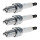 3 Spark Plugs fixed SAE connection NGK aftermarket expertise for e.g. SAAB 9-5