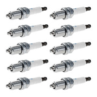 10 Spark Plugs fixed SAE connection NGK aftermarket...