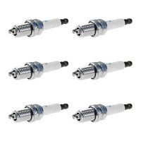 6 Spark Plugs fixed SAE connection NGK suitable for e.g....