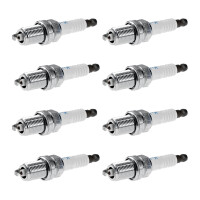 8 Spark Plugs fixed SAE connection NGK aftermarket...