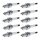 10 Spark Plugs fixed SAE connection NGK suitable for HONDA NSX and others