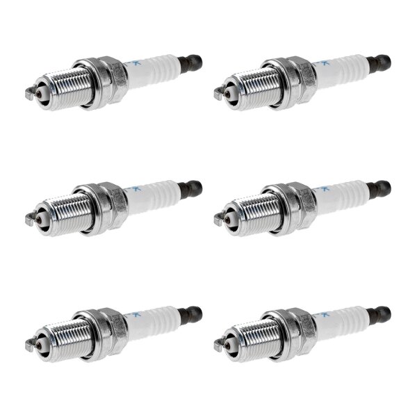 6 Spark Plugs fixed SAE connection NGK IAM expertise for e.g. RENAULT CLIO