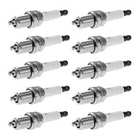 10 Spark Plugs fixed SAE connection NGK IAM expertise for...