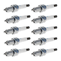 10 Spark Plugs fixed SAE connection NGK aftermarket...