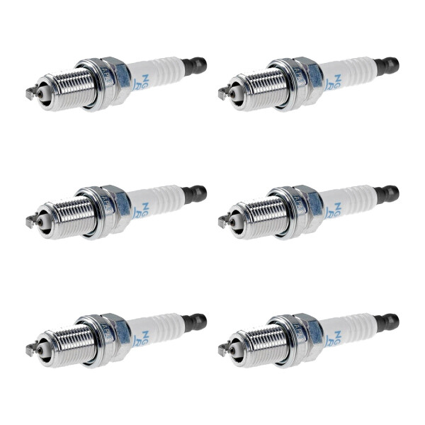 6 Spark Plugs fixed SAE connection NGK aftermarket expertise for e.g. AUDI A6