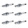 6 Spark Plugs fixed SAE connection NGK IAM expertise for NISSAN and others