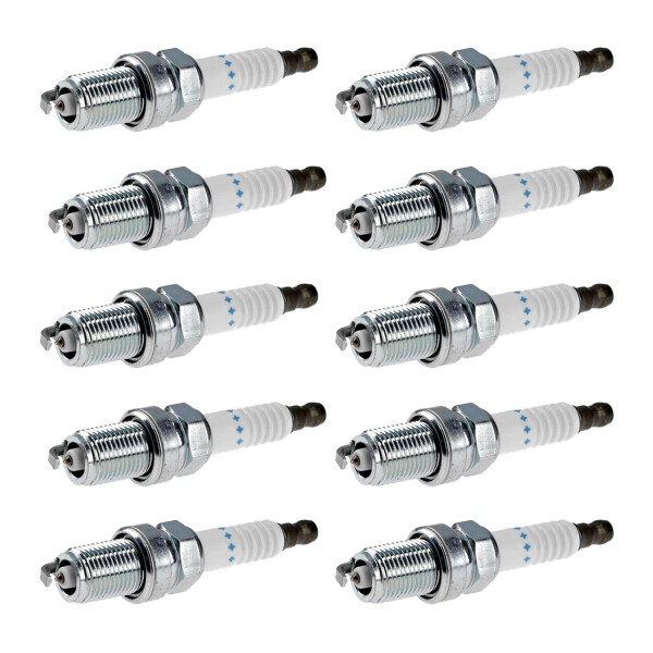 10 Spark Plugs fixed SAE connection NGK IAM expertise for NISSAN and others
