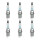 6 Spark Plugs fixed SAE connection NGK IAM-Expertise V-Line for e.g. AUDI A4