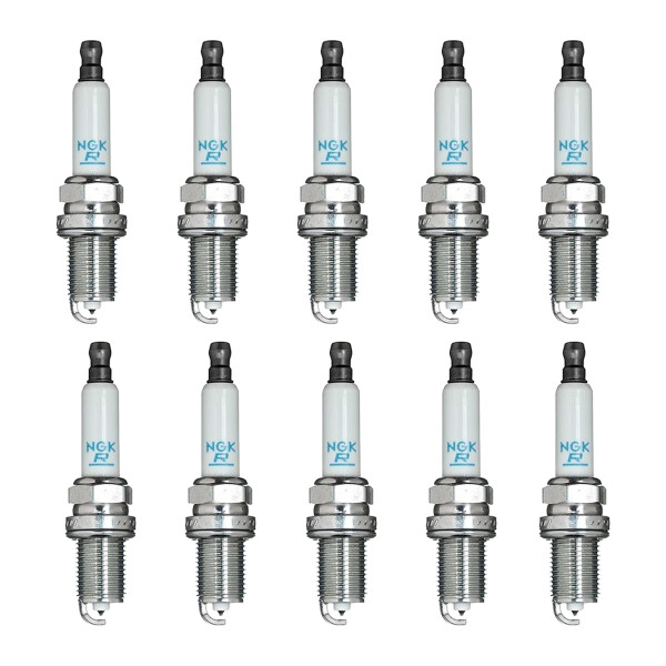 10 Spark Plugs fixed SAE connection NGK IAM-Expertise V-Line for e.g. AUDI A4