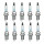 10 Spark Plugs fixed SAE connection NGK IAM-Expertise V-Line for e.g. AUDI A4