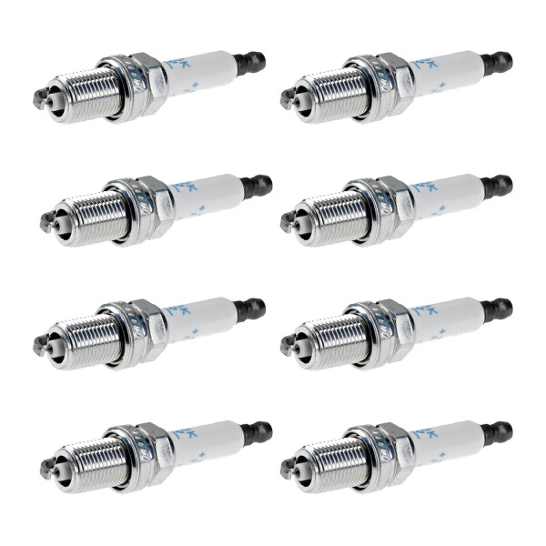 8 Spark Plugs fixed SAE connection NGK aftermarket expertise for e.g. AUDI A4