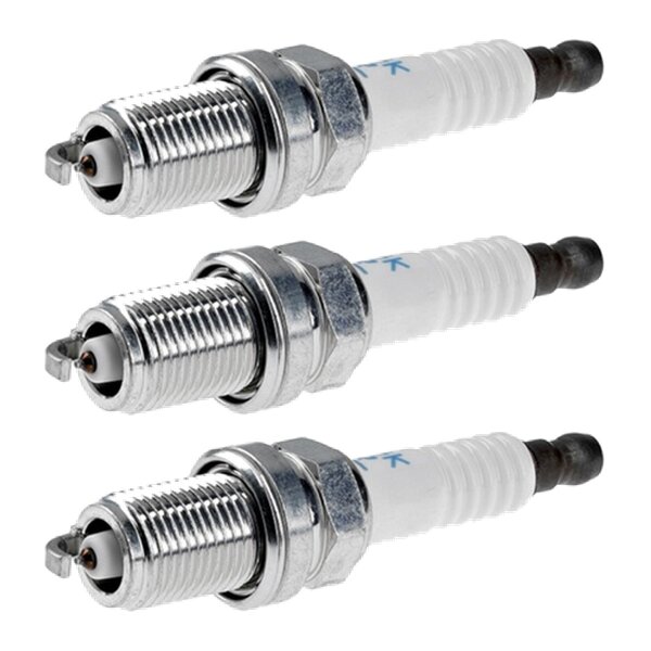 3 Spark Plugs fixed SAE connection NGK suitable for e.g. NISSAN PRIMERA