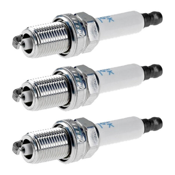 3 Spark Plugs fixed SAE connection NGK aftermarket expertise for e.g. AUDI A4