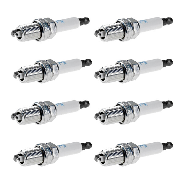 8 Spark Plugs fixed SAE connection NGK aftermarket expertise for e.g. AUDI A4