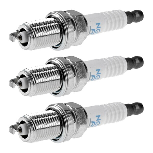 3 Spark Plugs fixed SAE connection NGK aftermarket expertise for e.g. AUDI 80