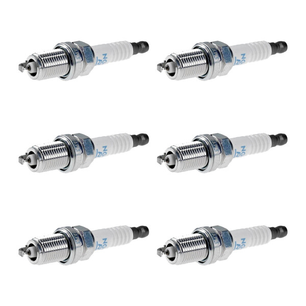 6 Spark Plugs fixed SAE connection NGK aftermarket expertise for PORSCHE CARRERA